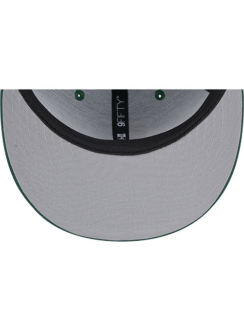 New Era 9Fifty Icon Logo Green Milwaukee Bucks Trucker Snapback Hat - Image 5