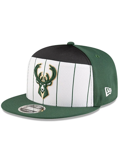 New Era 9Fifty Tip Off 2025 Milwaukee Bucks Snapback Hat