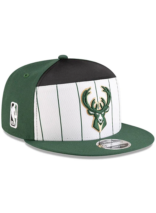 New Era 9Fifty Tip Off 2025 Milwaukee Bucks Snapback Hat - Image 2