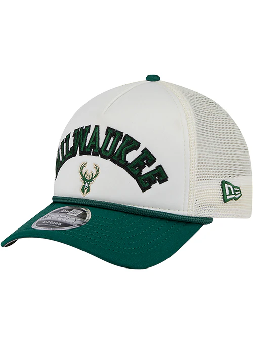 New Era 9Forty Chrome Milwaukee Bucks Snapback Hat