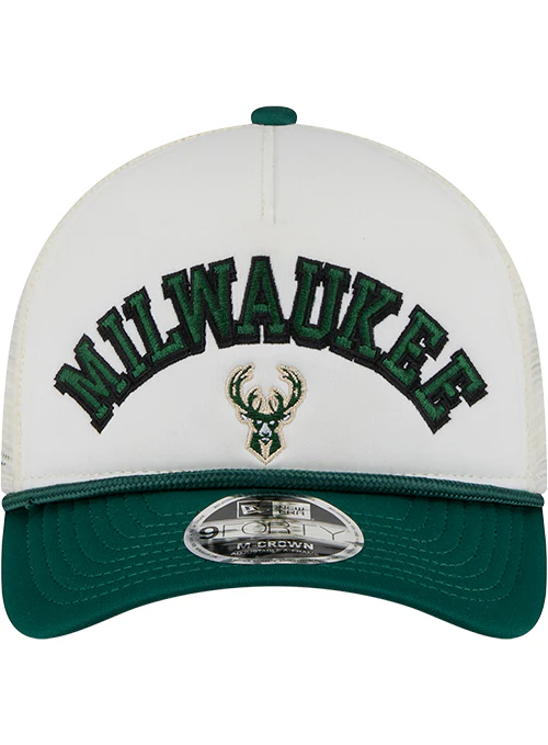 New Era 9Forty Chrome Milwaukee Bucks Snapback Hat - Image 4