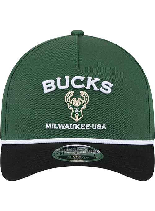 New Era 9Forty Two Tone Rope Milwaukee Bucks Adjustable Hat - Image 3