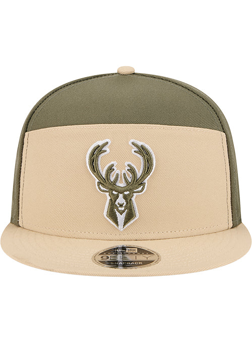 New Era 9Fifty Color Pack 2Tone Seven-Panel Milwaukee Bucks Snapback Hat - Image 3