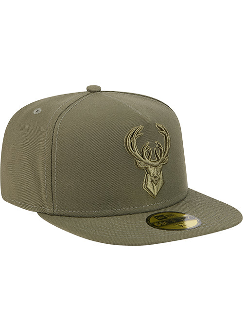 New Era 59Fifty Color Pack Olive Milwaukee Bucks Fitted Hat - Image 2
