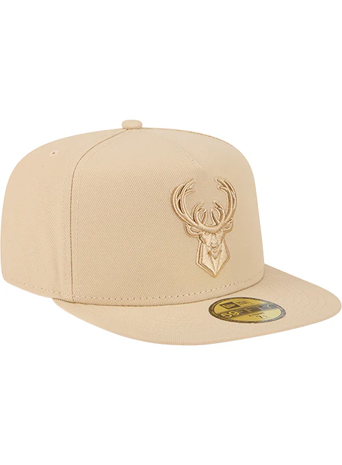 New Era 59Fifty Color Pack Cream Milwaukee Bucks Fitted Hat - Image 2