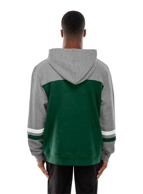 New Era Leisure Throw Milwaukee Bucks Hooded Sweatshirt - Image 2