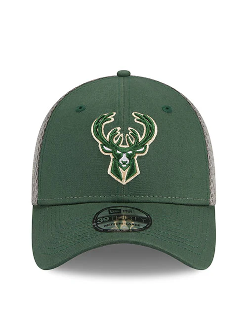 New Era Neo Icon 39Thirty Milwaukee Bucks Flex Fit Hat - Image 3