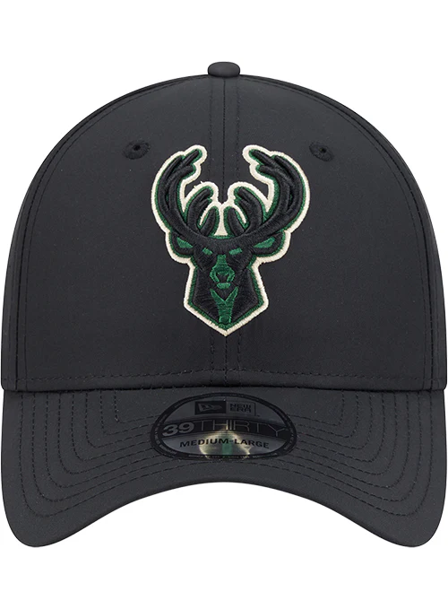 New Era 39Thirty Night Vision Milwaukee Bucks Flex Fit Hat - Image 3