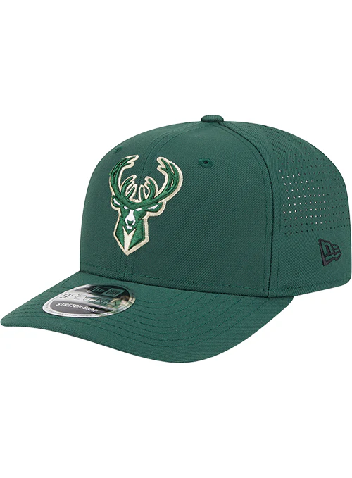 New Era 9Seventy Perform Stretch-Snap Milwaukee Bucks Snapback Hat
