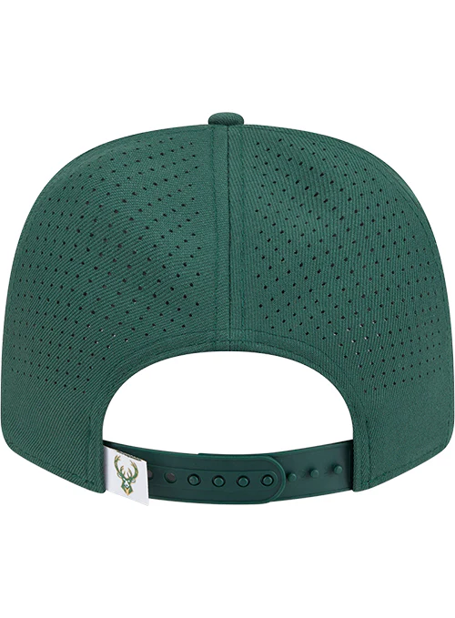 New Era 9Seventy Perform Stretch-Snap Milwaukee Bucks Snapback Hat - Image 4