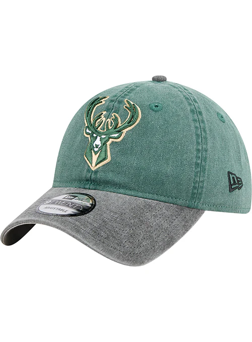 New Era 9Twenty Select Milwaukee Bucks Adjustable Hat