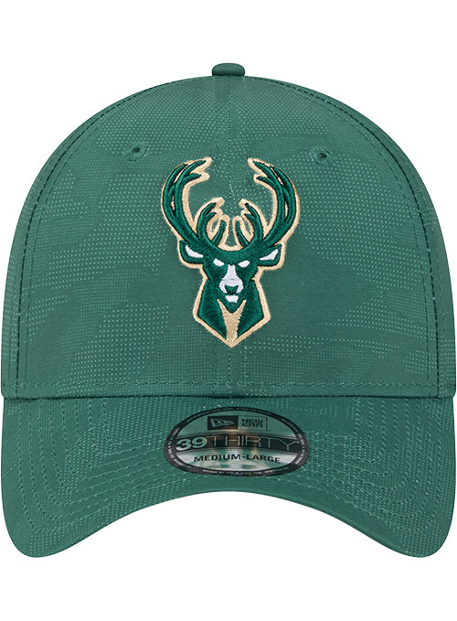 New Era Tonal Camo 39Thirty Milwaukee Bucks Flex Fit Hat - Image 3