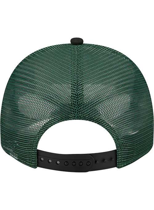 New Era 9FIfity A-Frame Banner Milwaukee Bucks Trucker Snapback Hat - Image 4