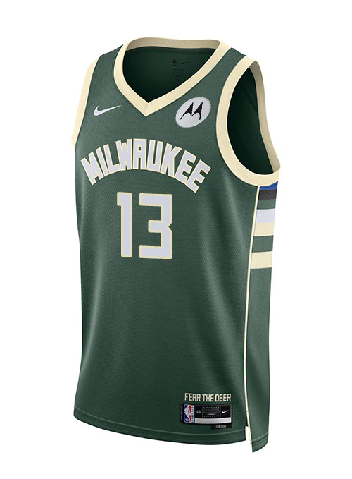 Nike 2022 Icon Edition Ryan Rollins Milwaukee Bucks Swingman Jersey - Image 3