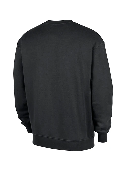 Nike 2025-26 Club Black Milwaukee Bucks Practice Crewneck Sweatshirt - Image 2