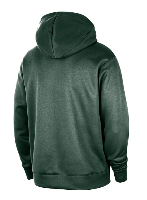 Nike On-Court Spotlight 2024-25 Fir Milwaukee Bucks Hooded Sweatshirt - Image 2