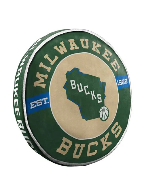 Northwest Company 3D Icon Cloud Milwaukee Bucks Pillow - Image 2