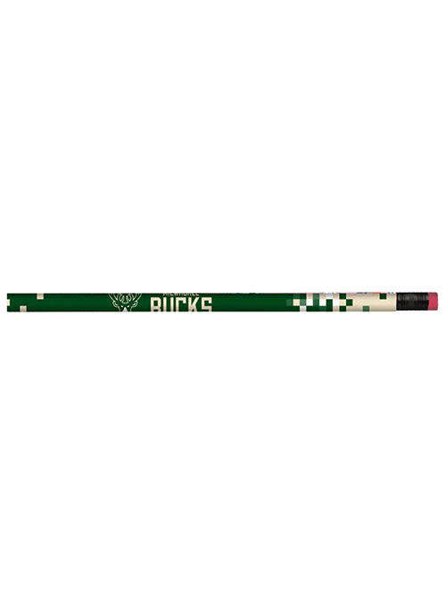 Pro Specialties Group Wordmark 3 Pack Milwaukee Bucks Pencils