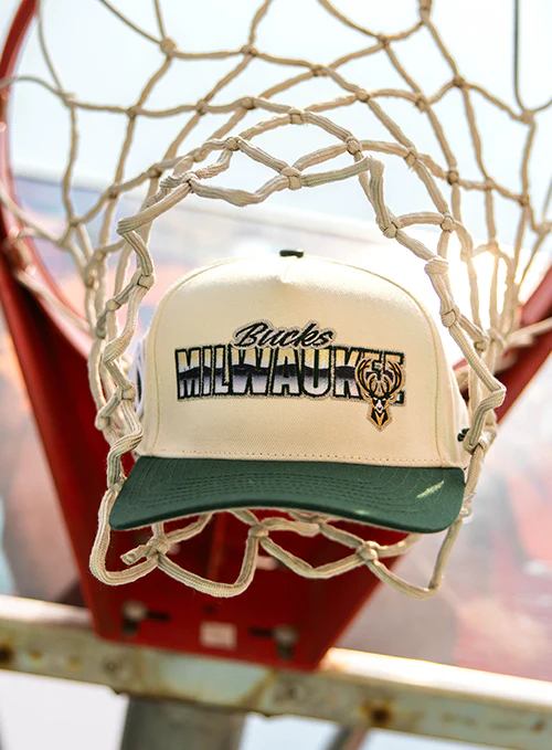 Pro Standard Chromatic Milwaukee Bucks Pinch Front Snapback Hat - Image 3