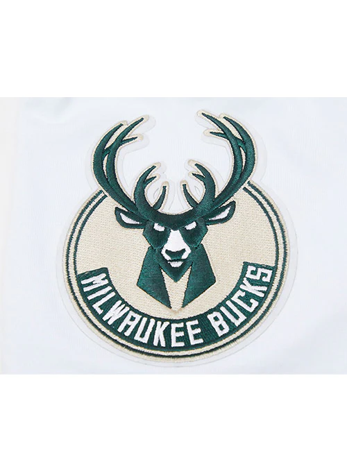 Pro Standard Classic Chenille Milwaukee Bucks T-Shirt - Image 8
