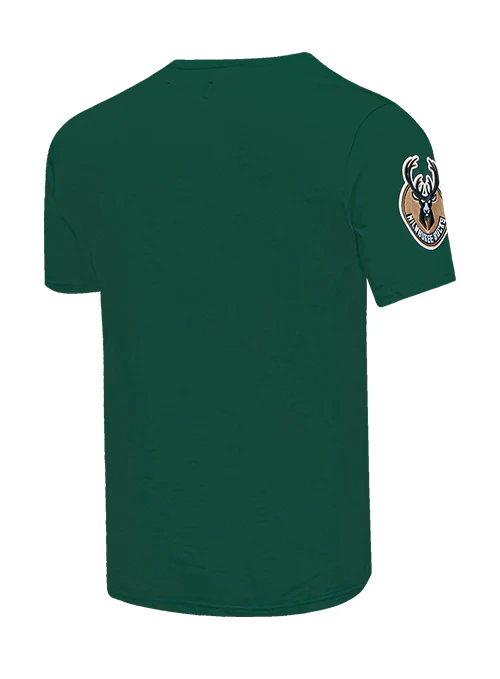 Pro Standard Classic Chenille Milwaukee Bucks T-Shirt - Image 4