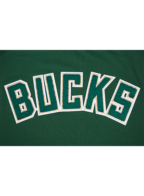 Pro Standard Classic Chenille Milwaukee Bucks T-Shirt - Image 5