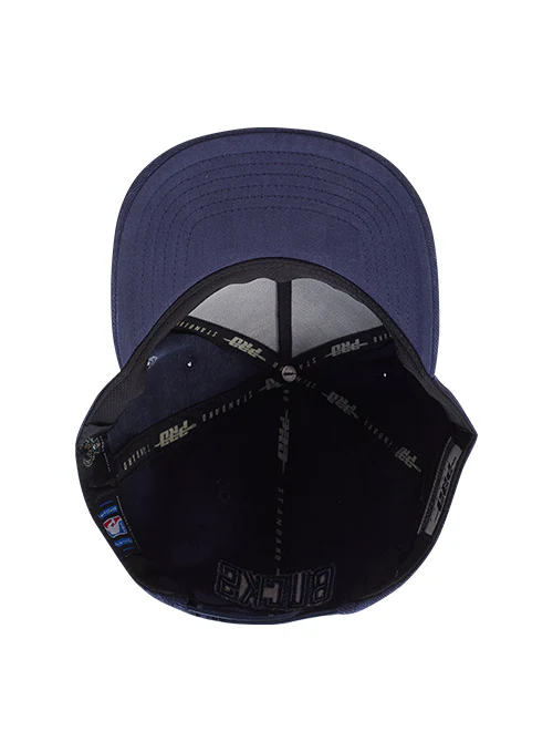 Pro Standard Classic Navy Washed Milwaukee Bucks Pinch Adjustable Hat - Image 5