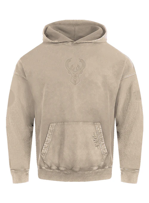 Pro Standard Classic Washed Milwaukee Bucks Hooded Sweatshirt