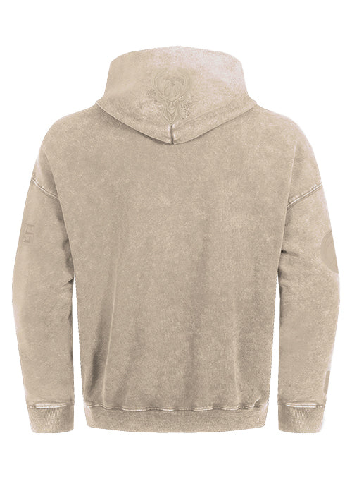 Pro Standard Classic Washed Milwaukee Bucks Hooded Sweatshirt - Image 4