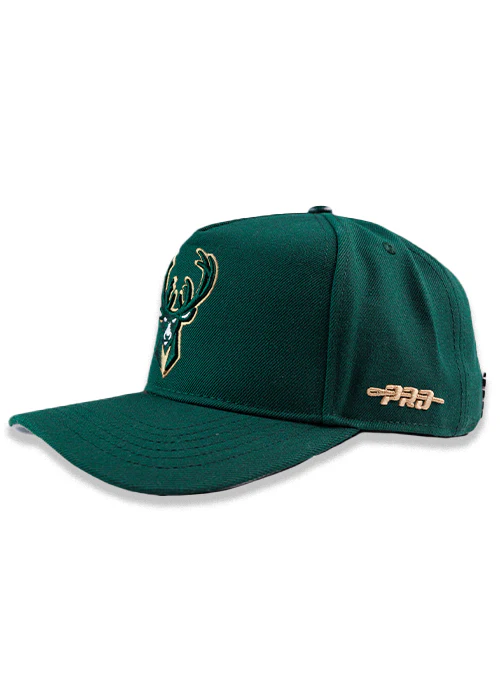 Pro Standard Classic Wool Milwaukee Bucks Adjustable Hat - Image 3