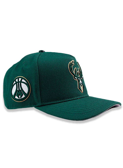 Pro Standard Classic Wool Milwaukee Bucks Adjustable Hat - Image 4