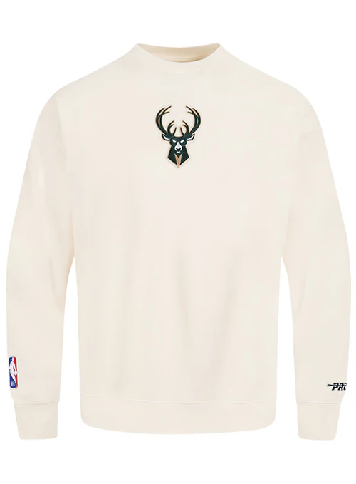 Pro Standard Living Large Milwaukee Bucks Drop Shoulder Long Sleeve T-Shirt