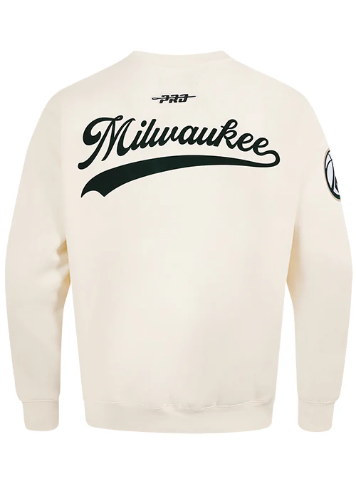 Pro Standard Living Large Milwaukee Bucks Drop Shoulder Long Sleeve T-Shirt - Image 3