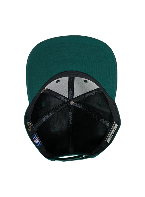 Pro Standard Living Large Green Milwaukee Bucks Snapback Hat - Image 5