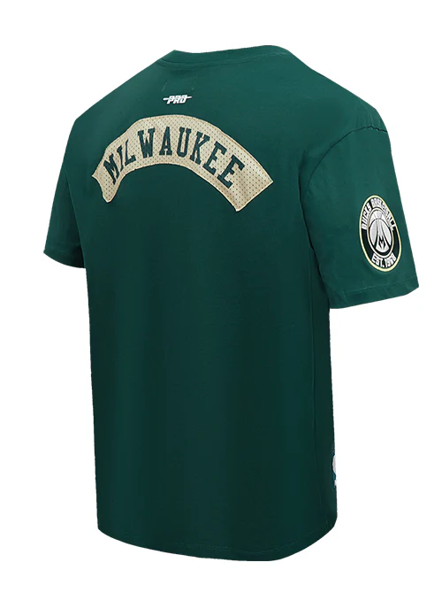 Pro Standard Made To Play Green Milwaukee Bucks T-Shirt - Image 2