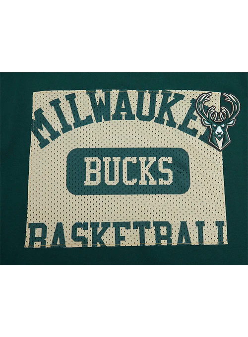 Pro Standard Made To Play Green Milwaukee Bucks T-Shirt - Image 3