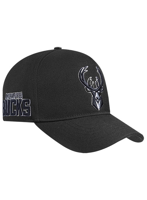 Pro Standard Metallic Milwaukee Bucks Pinch Adjustable Hat - Image 2