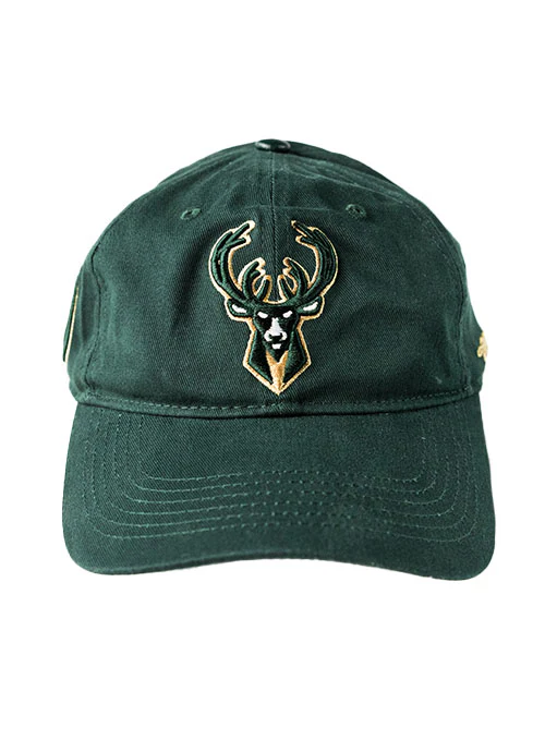 Pro Standard Milwaukee Bucks Green Classic Dad Adjustable Hat