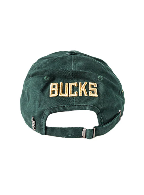 Pro Standard Milwaukee Bucks Green Classic Dad Adjustable Hat - Image 4
