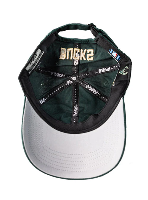 Pro Standard Milwaukee Bucks Green Classic Dad Adjustable Hat - Image 5
