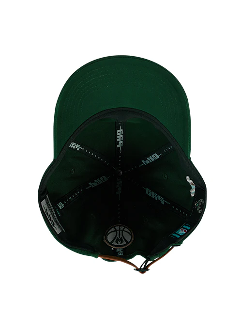 Pro Standard Modern Original Green Milwaukee Bucks Adjustable Hat - Image 5