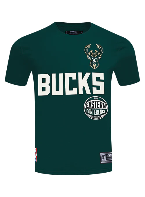 Pro Standard Modern Original Milwaukee Bucks Green T-Shirt