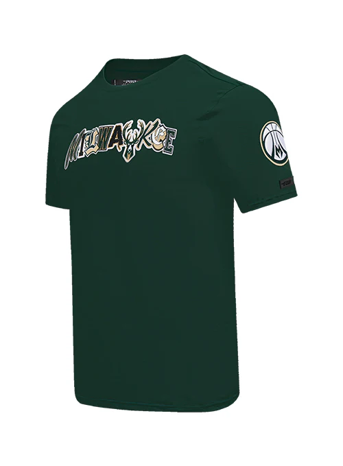 Pro Standard Ransom Milwaukee Bucks T-Shirt - Image 3