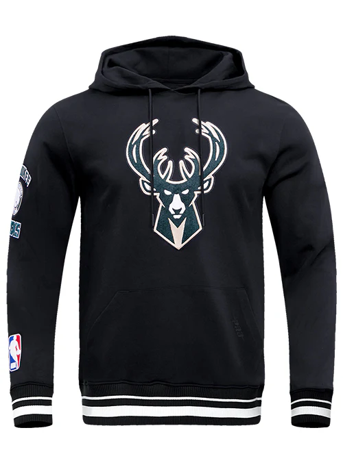 Pro Standard Retro Classic Milwaukee Bucks Hooded Sweatshirt