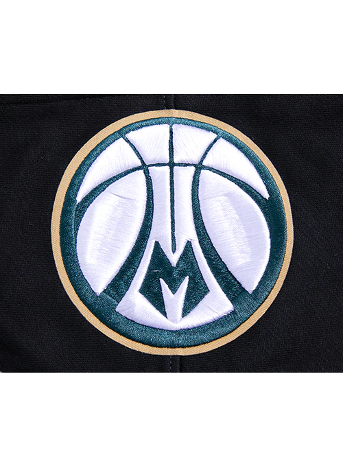 Pro Standard Retro Classic Milwaukee Bucks Hooded Sweatshirt - Image 7