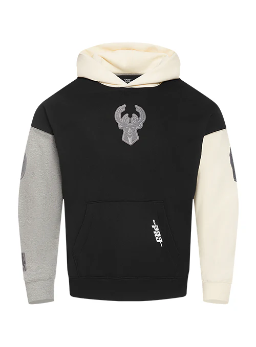 Pro Standard Reverse Terry Milwaukee Bucks Hooded Sweatshirt