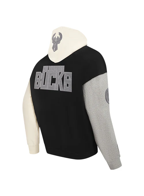 Pro Standard Reverse Terry Milwaukee Bucks Hooded Sweatshirt - Image 4