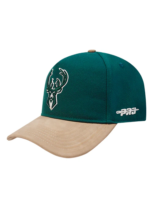 Pro Standard Signature Suede Milwaukee Bucks Adjustable Hat