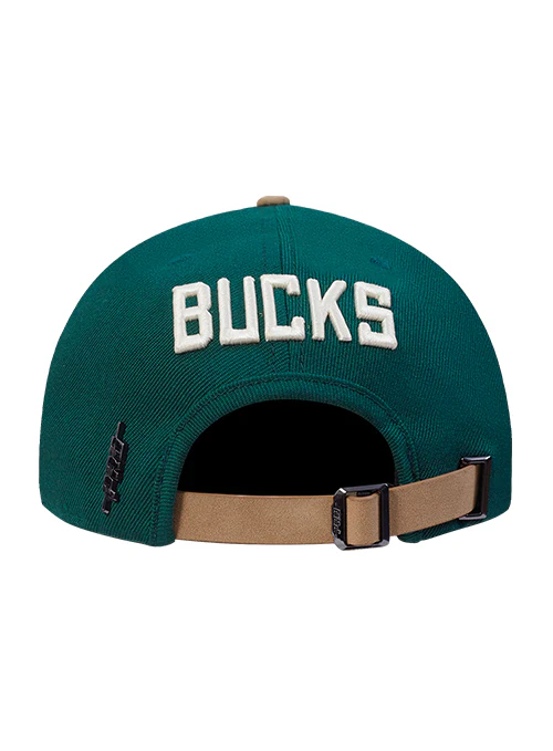 Pro Standard Signature Suede Milwaukee Bucks Adjustable Hat - Image 4