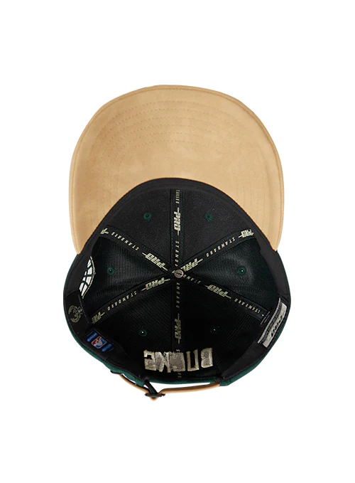 Pro Standard Signature Suede Milwaukee Bucks Adjustable Hat - Image 5